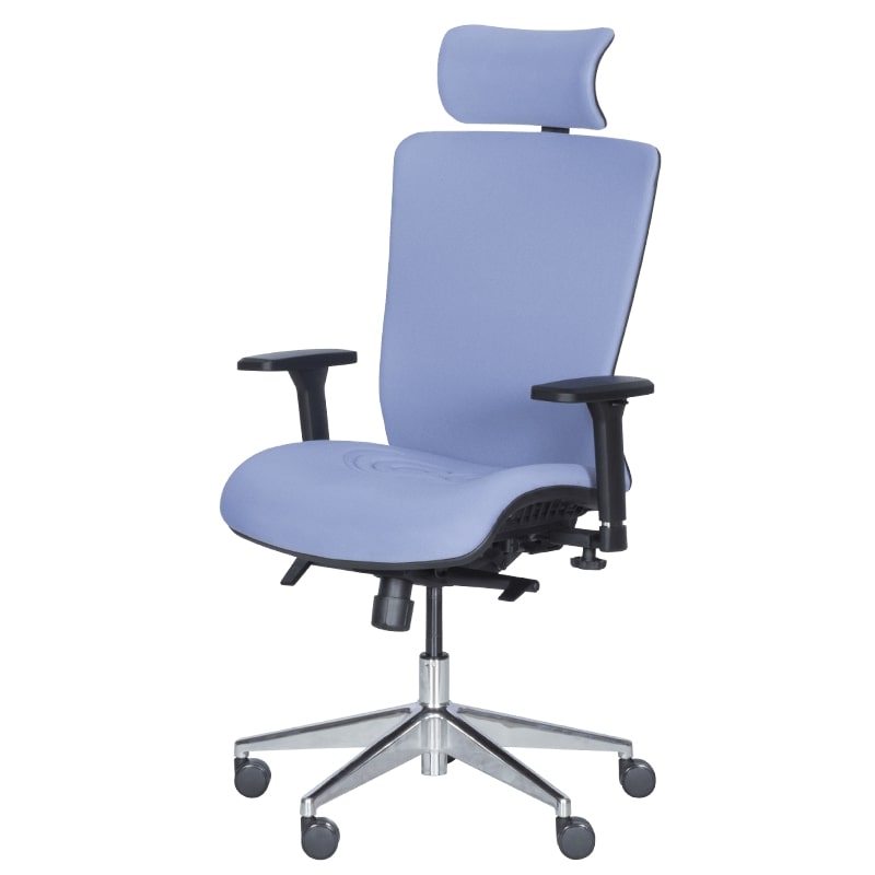 Ергономичен офис стол Carmen COTIA син